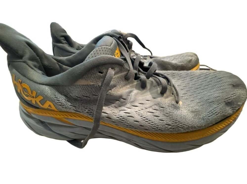 Hoka One One Clifton 8 Size 13D Goblin Blue Running Shoes